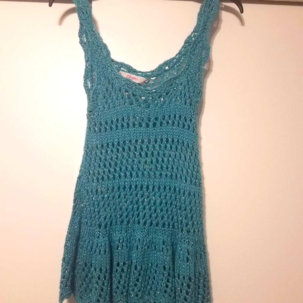 Crochet style tank